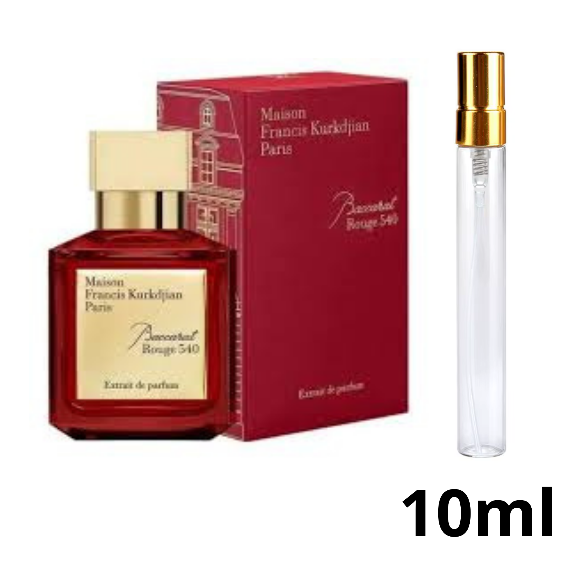 Baccarat Rouge 10 ML ( 48h ثبات العطر )