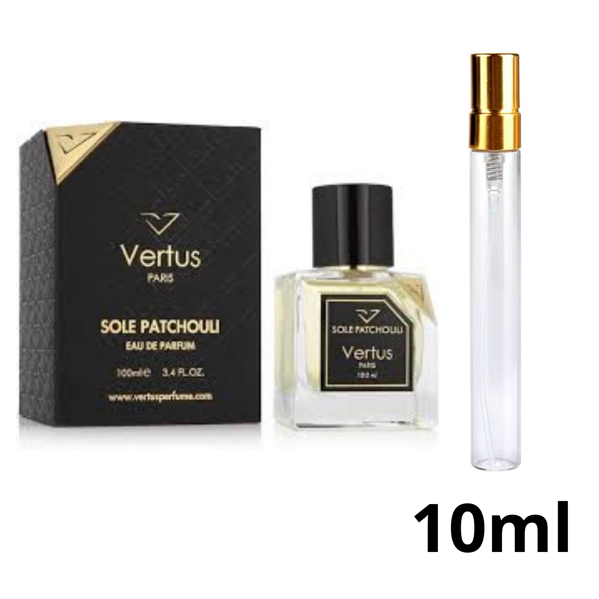 Sole Patchouli Vertus 10 ML ( +48h ثبات العطر )