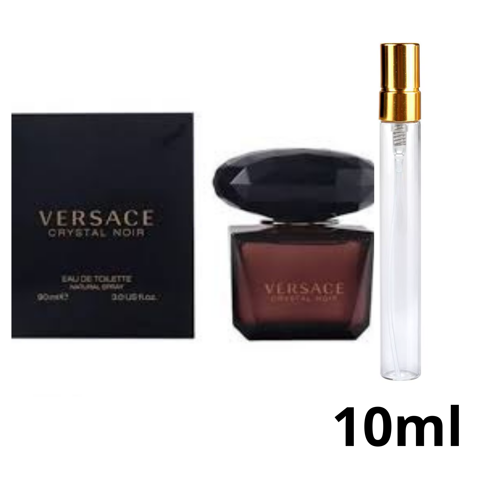 Versace Crystal Noir 10 ML ( +24h ثبات العطر )