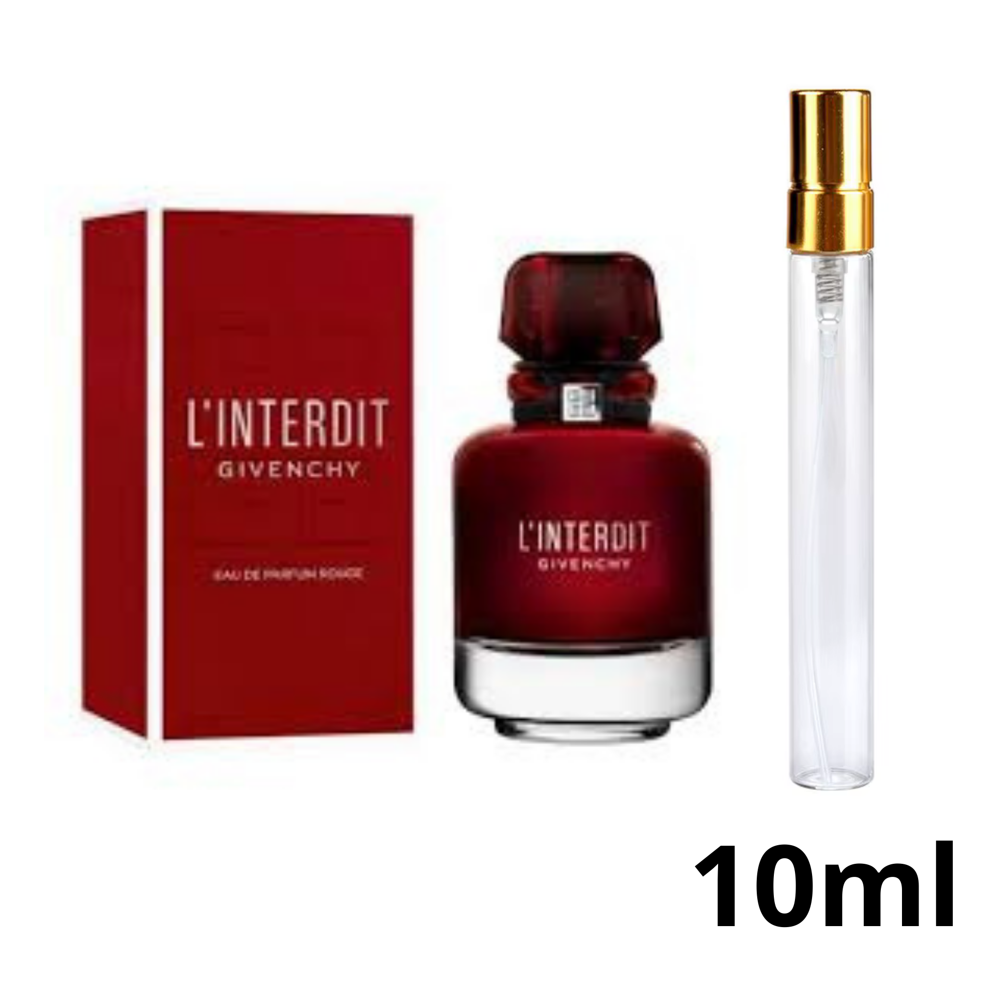 GIvenchy L'interdit rouge 10Ml ( +24h ثبات العطر )
