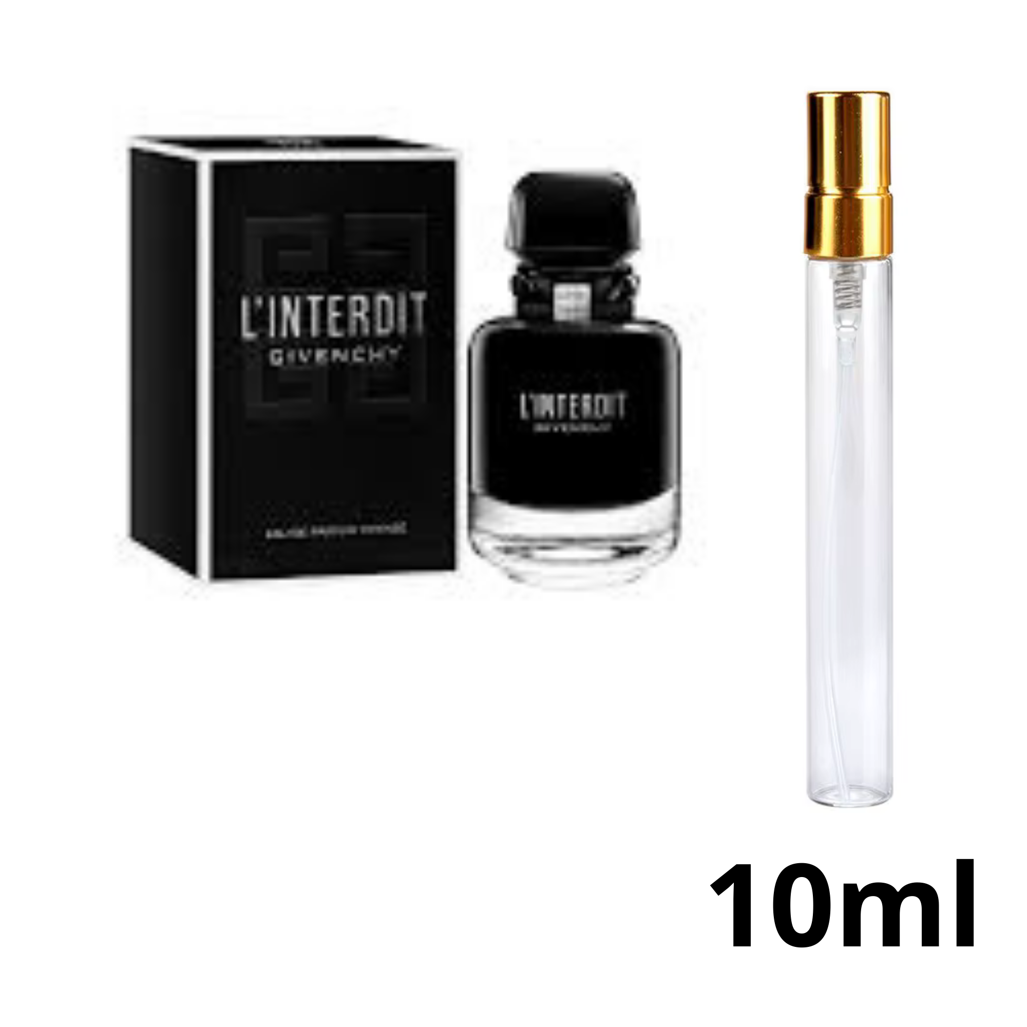 L'interdit noir ( intense ) 10ML ( +24h ثبات العطر )